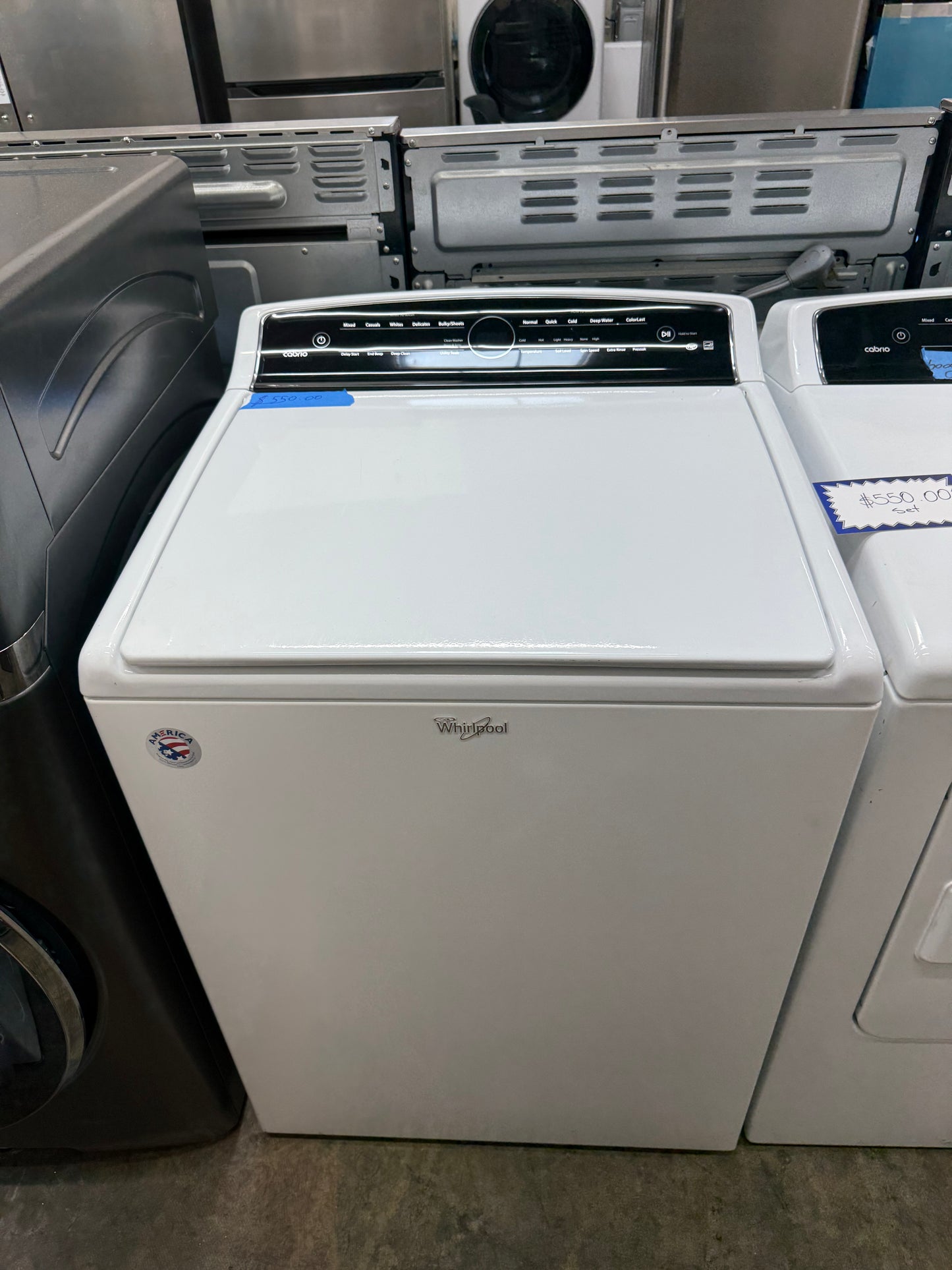 Whirlpool WTW7000DW3 / WED7000DW2 4.8 Cu. Ft. Washer & 7.0 Cu. Ft. Electric Dryer Set
