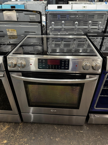 LG 30in Slide In Electric Stove