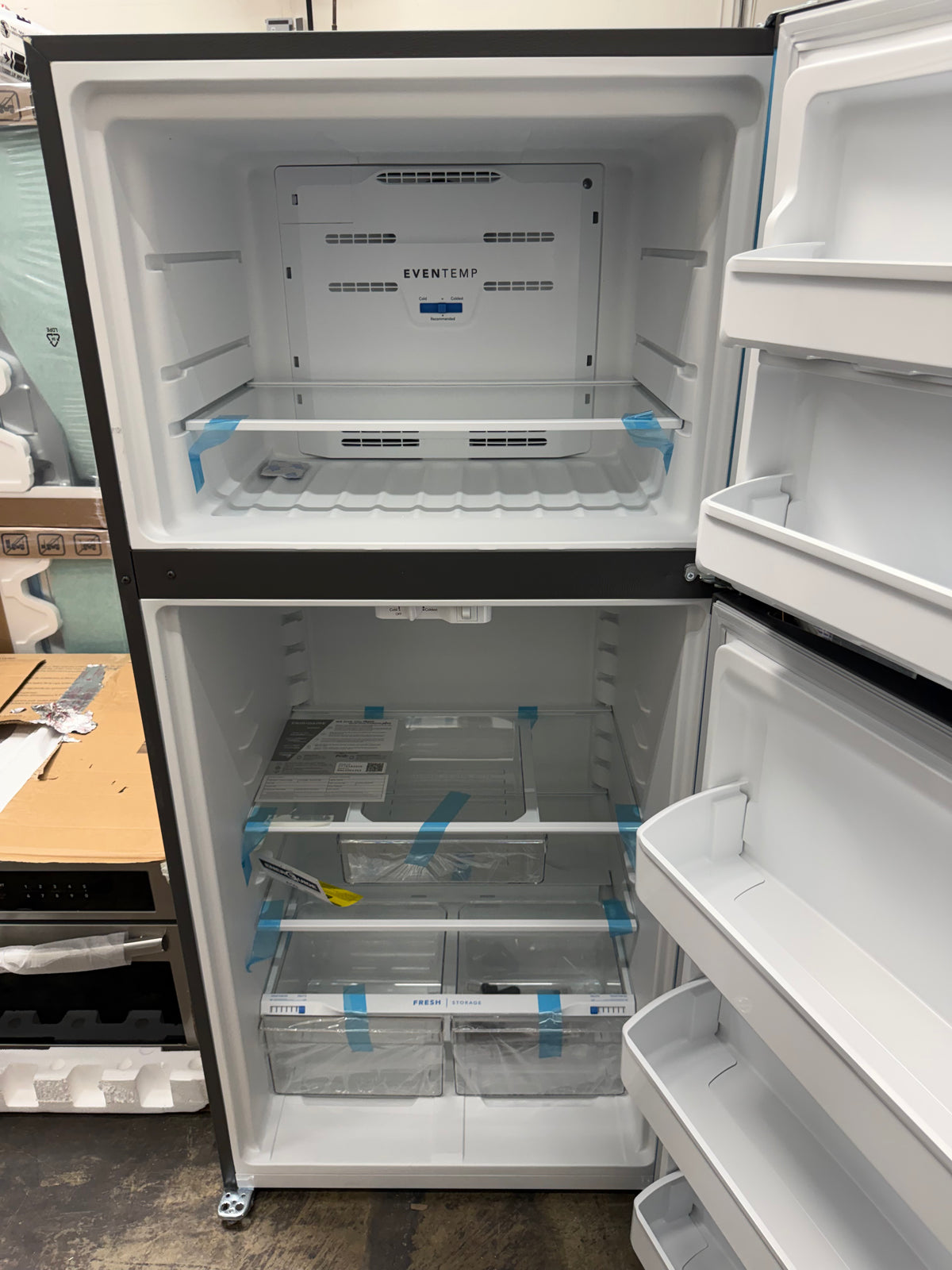 Frigidaire FFTR1835VS 18.3 Cu. Ft. Top-Freezer Refrigerator – Stainless Steel