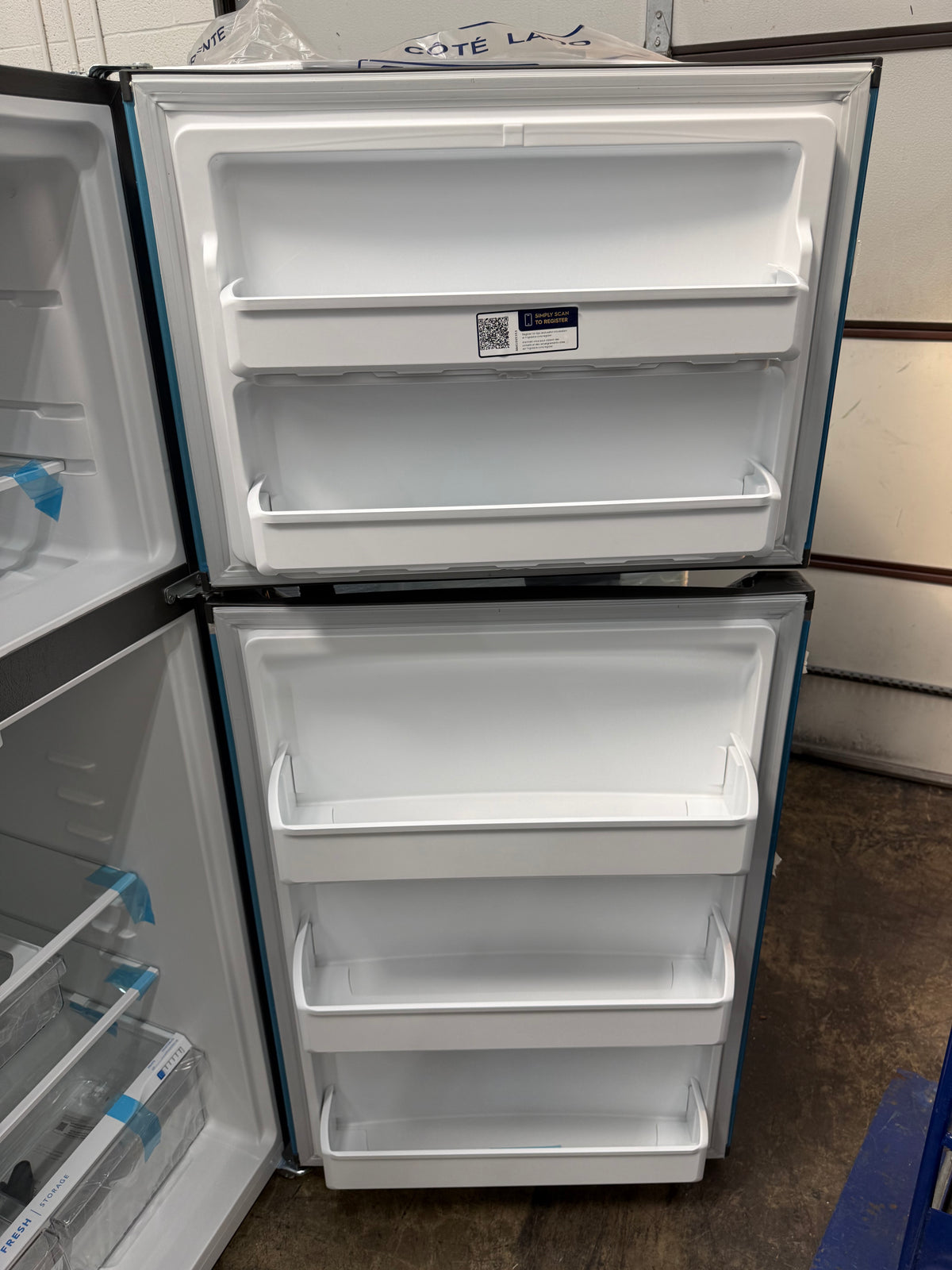 Frigidaire FFTR1835VS 18.3 Cu. Ft. Top-Freezer Refrigerator – Stainless Steel