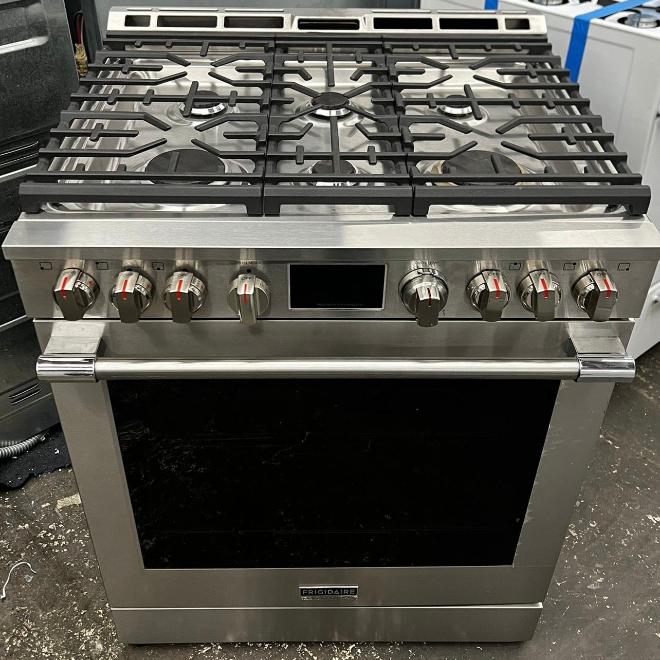 30in Frigidaire Professional Gas Range (PCFG3080AF) - SmudgeProof Stainless Steel