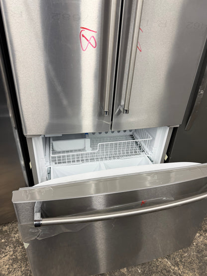 Kitchen aid 36” wide refrigerator New