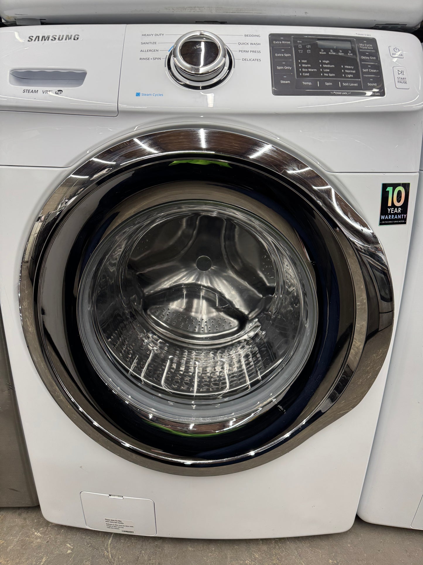 Samsung Washer and Electric dryer front load set