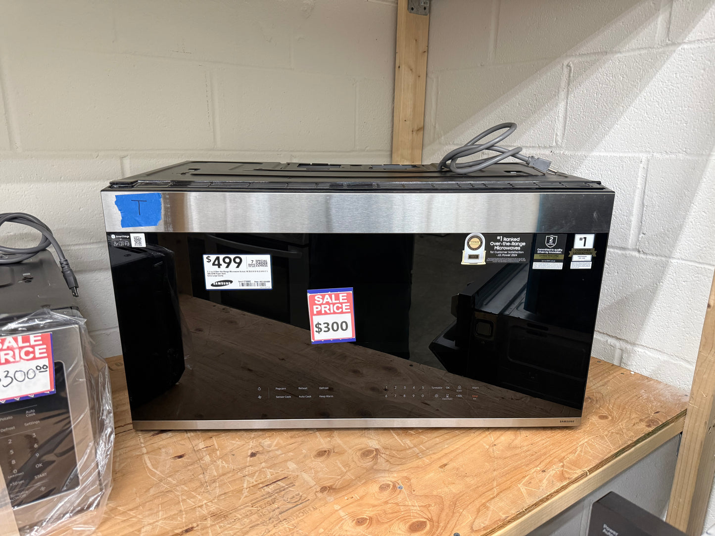 Samsung ME21DG6500SR 2.1 Cu. Ft. Over-the-Range Microwave – Stainless Steel