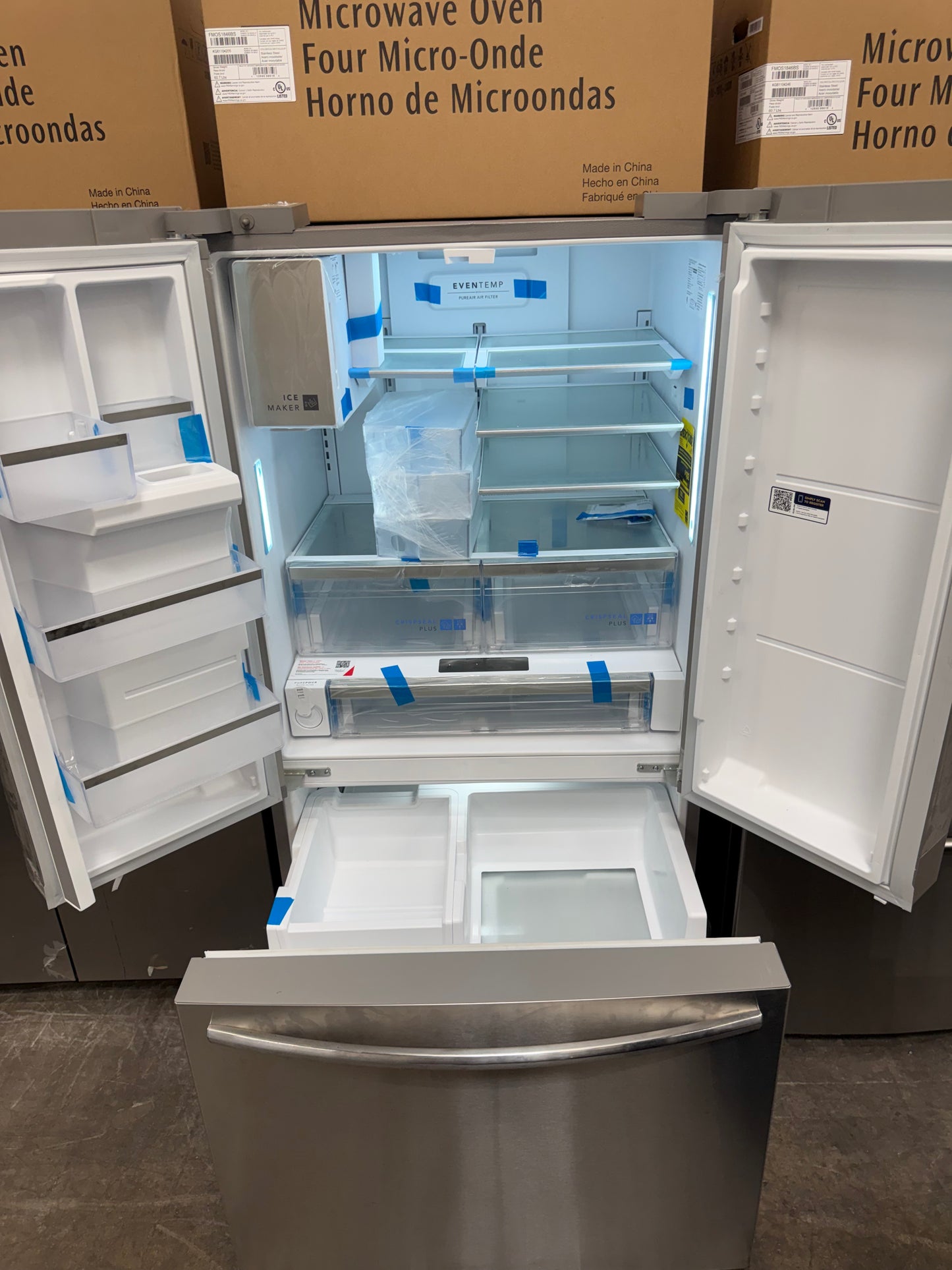 Frigidaire Gallery GRFS2853AFM – 27.8 Cu. Ft. French Door Refrigerator – Smudge-Proof® Stainless Steel