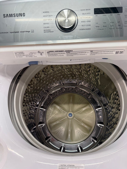 Samsung WA52A5600AW/US – 5.2 Cu. Ft. Smart Top Load Washer – White