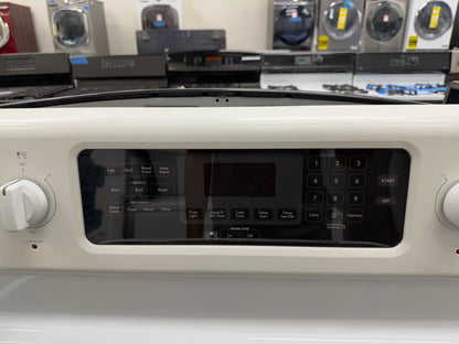 KitchenAid KERS202BWH0 Used 30” Freestanding Electric Convection Range