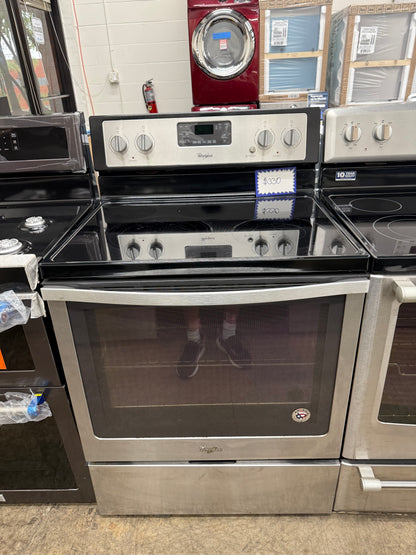 Whirlpool 30” Stainless Steel Electric Range – 6.4 Cu. Ft. – WFE540H0ES0