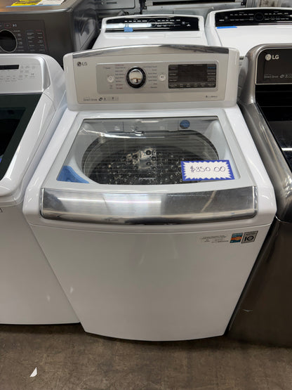 LG WT7300CW 5.0 Cu. Ft. Mega Capacity Smart Top Load Washer with TurboWash3D™