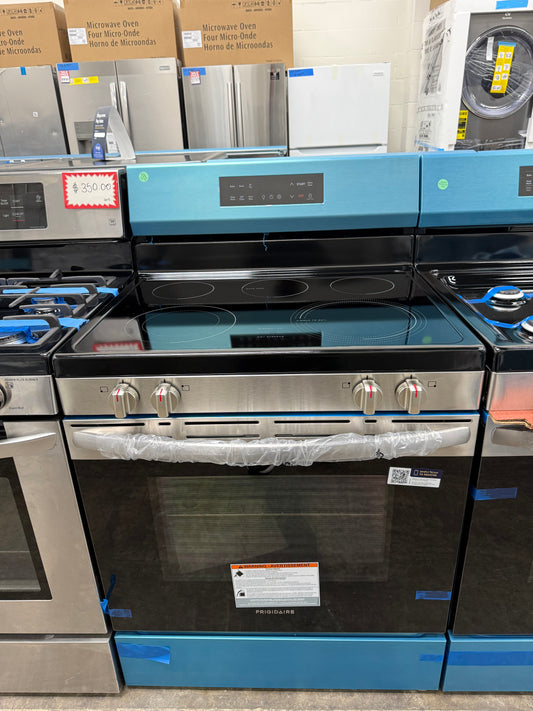 Frigidaire FCRE3083AS 30” Freestanding Electric Range with Air Fry – Stainless Steel