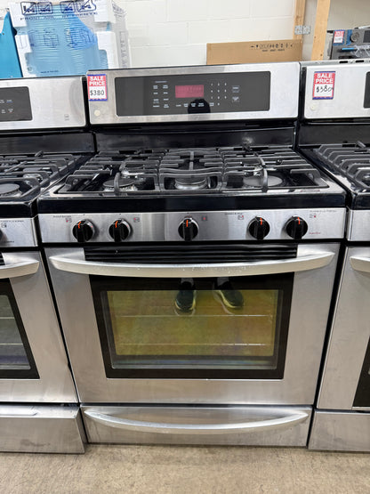 LG LRG3095ST/00 30” 5.4 Cu. Ft. Freestanding Gas Range with Convection – Stainless Steel