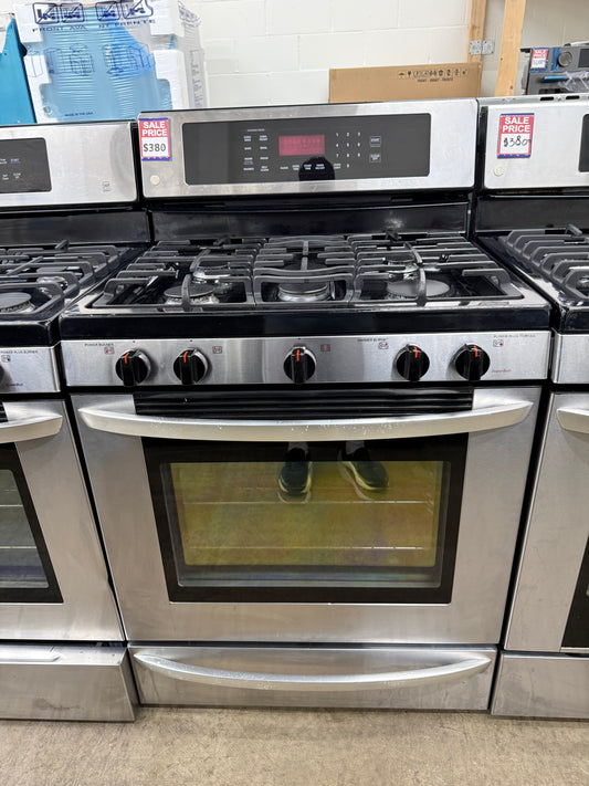 LG LRG3095ST/00 30” 5.4 Cu. Ft. Freestanding Gas Range with Convection – Stainless Steel