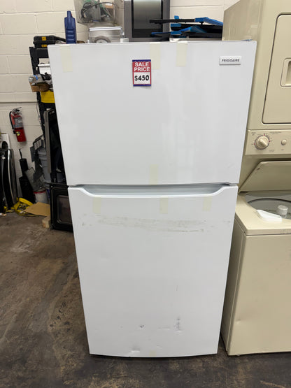 Frigidaire FFTR2045VW 20.5 Cu. Ft. Top Freezer Refrigerator – White