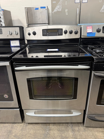 GE 30” Electric Range – Stainless Steel
