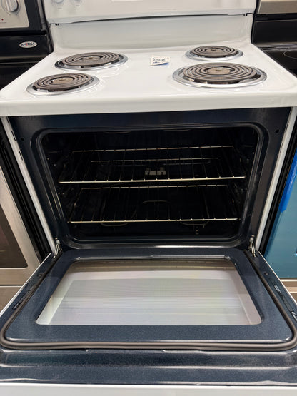 GE JBS360DMWW 30” 5.0 Cu. Ft. Freestanding Electric Range – White