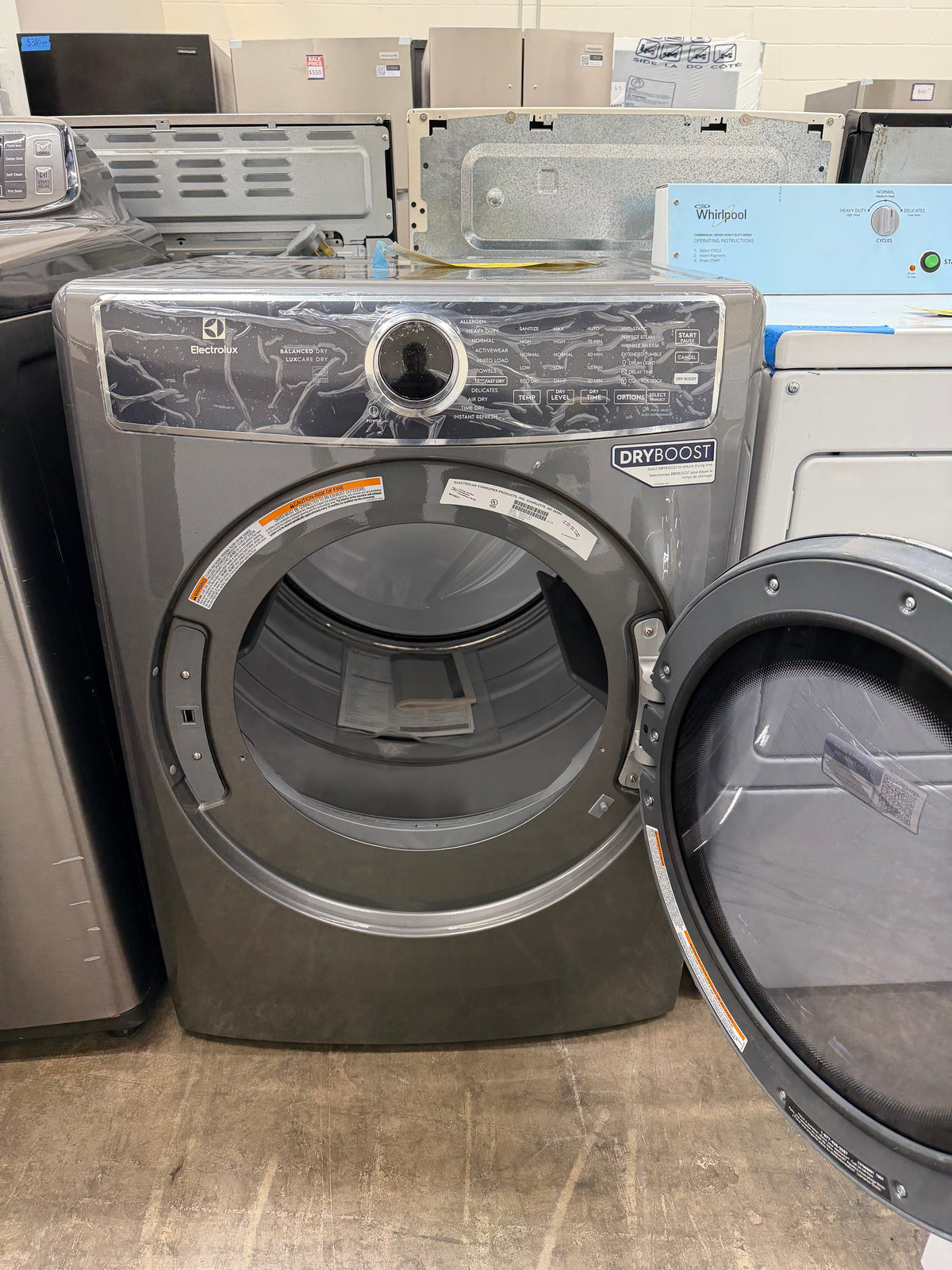 Electrolux 8.0 Cu. Ft. Electric Front Load Dryer ELFE7637AT2