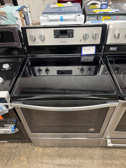 Whirlpool 30” Stainless Steel Electric Range – 6.4 Cu. Ft. – WFE540H0ES0