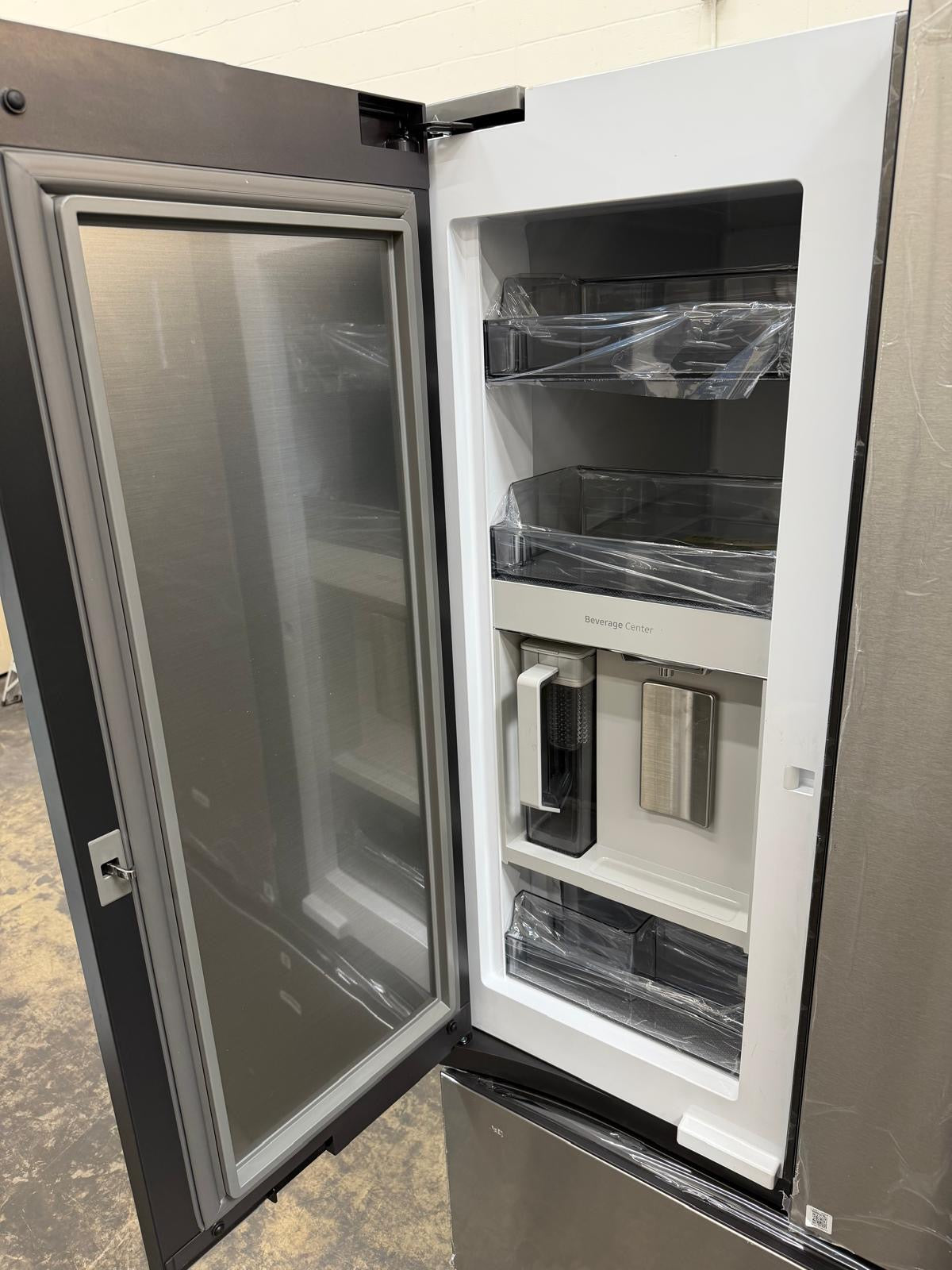 Samsung RF30BB6600 30.1 Cu. Ft. Bespoke 3-Door French Door Refrigerator with Beverage Center