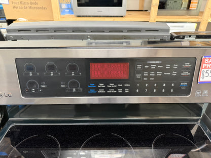 LG LDE3037BD/00 Used 30” Freestanding Electric Double Oven Range