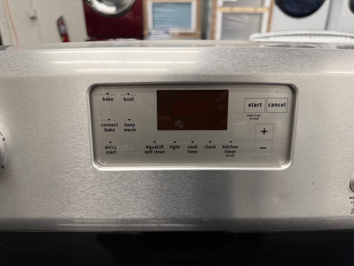 Maytag 30” Stainless Steel Electric Range – 6.2 Cu. Ft. – MER8700DS1
