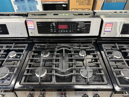 LG LRG3095ST/00 30” 5.4 Cu. Ft. Freestanding Gas Range with Convection – Stainless Steel