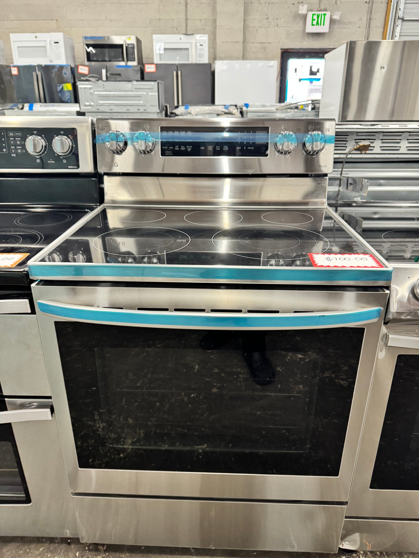 SAMSUNG ELECTRIC STOVE