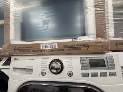LG WM4270HWA Washer & DLEX3875W Electric Dryer Set