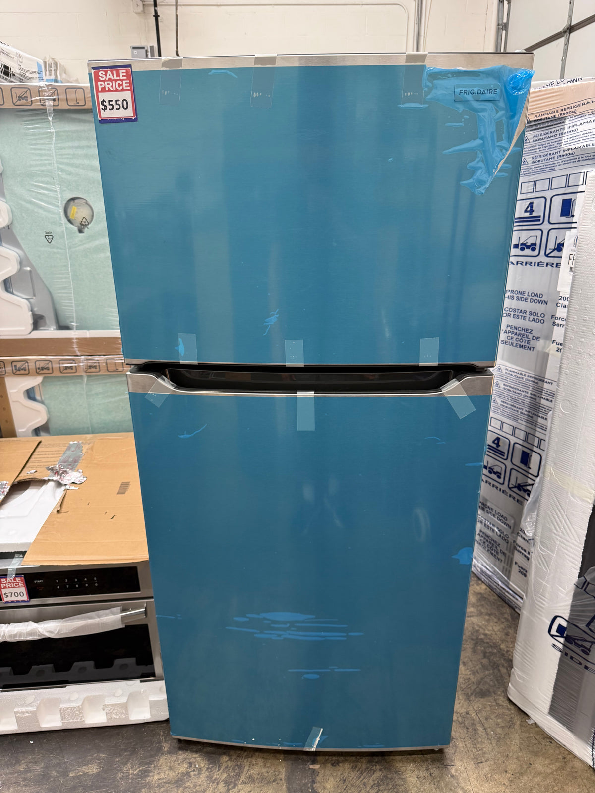 Frigidaire FFTR1835VS 18.3 Cu. Ft. Top-Freezer Refrigerator – Stainless Steel
