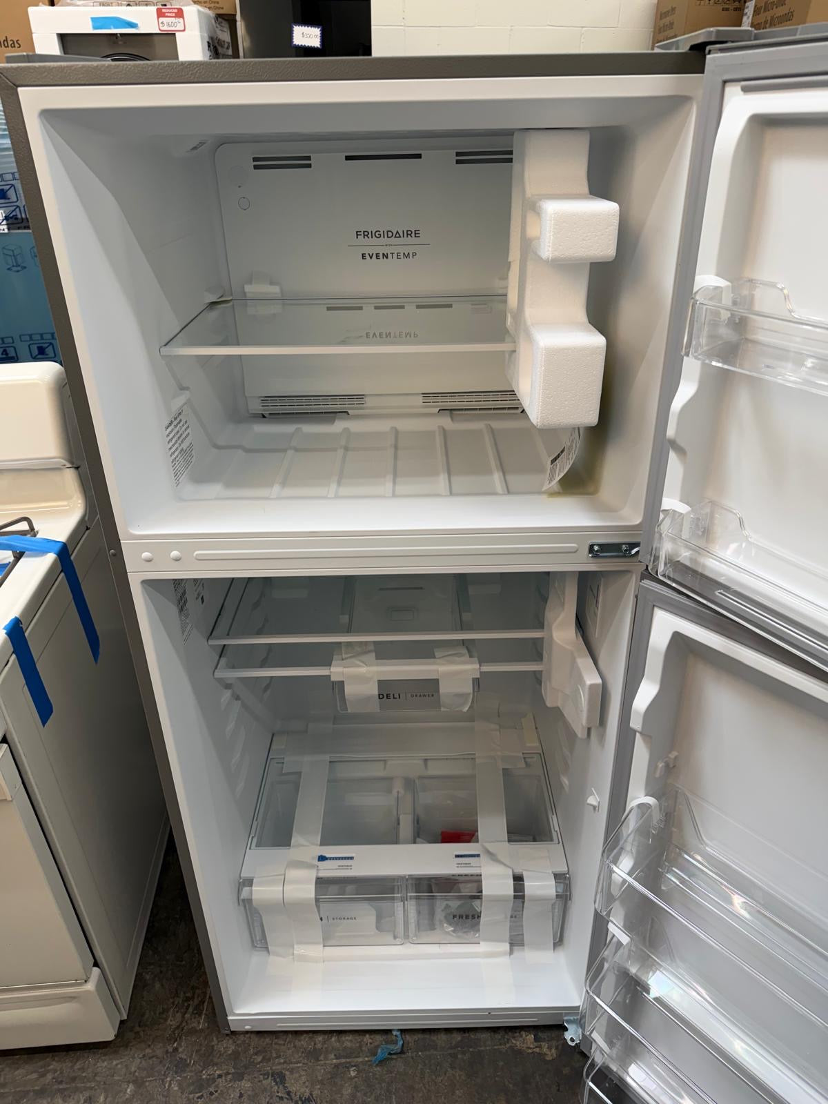 Frigidaire FRTE1936AV 18.6 Cu. Ft. Top-Freezer Refrigerator – Stainless Steel
