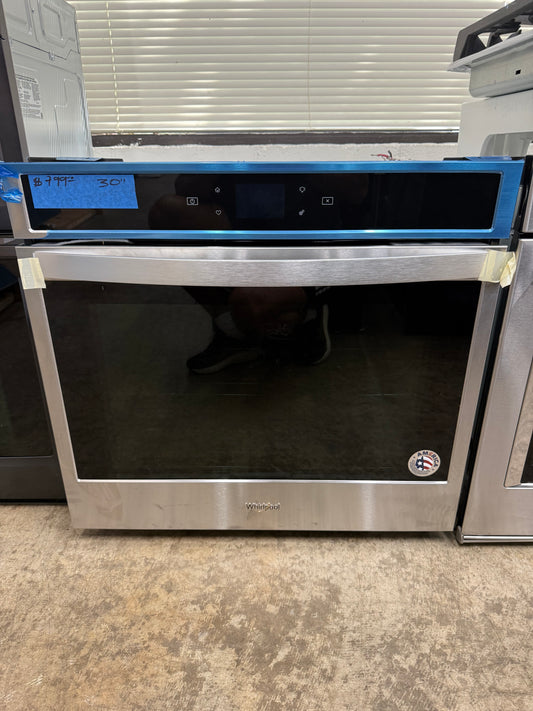 Whirlpool WOS51EC0HS02 30” Smart Single Electric Wall Oven
