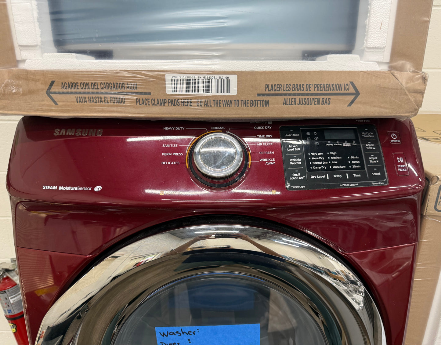 Samsung 4.2 Cu. Ft. Front Load Washer and 7.5 Cu. Ft. Electric Dryer Set
