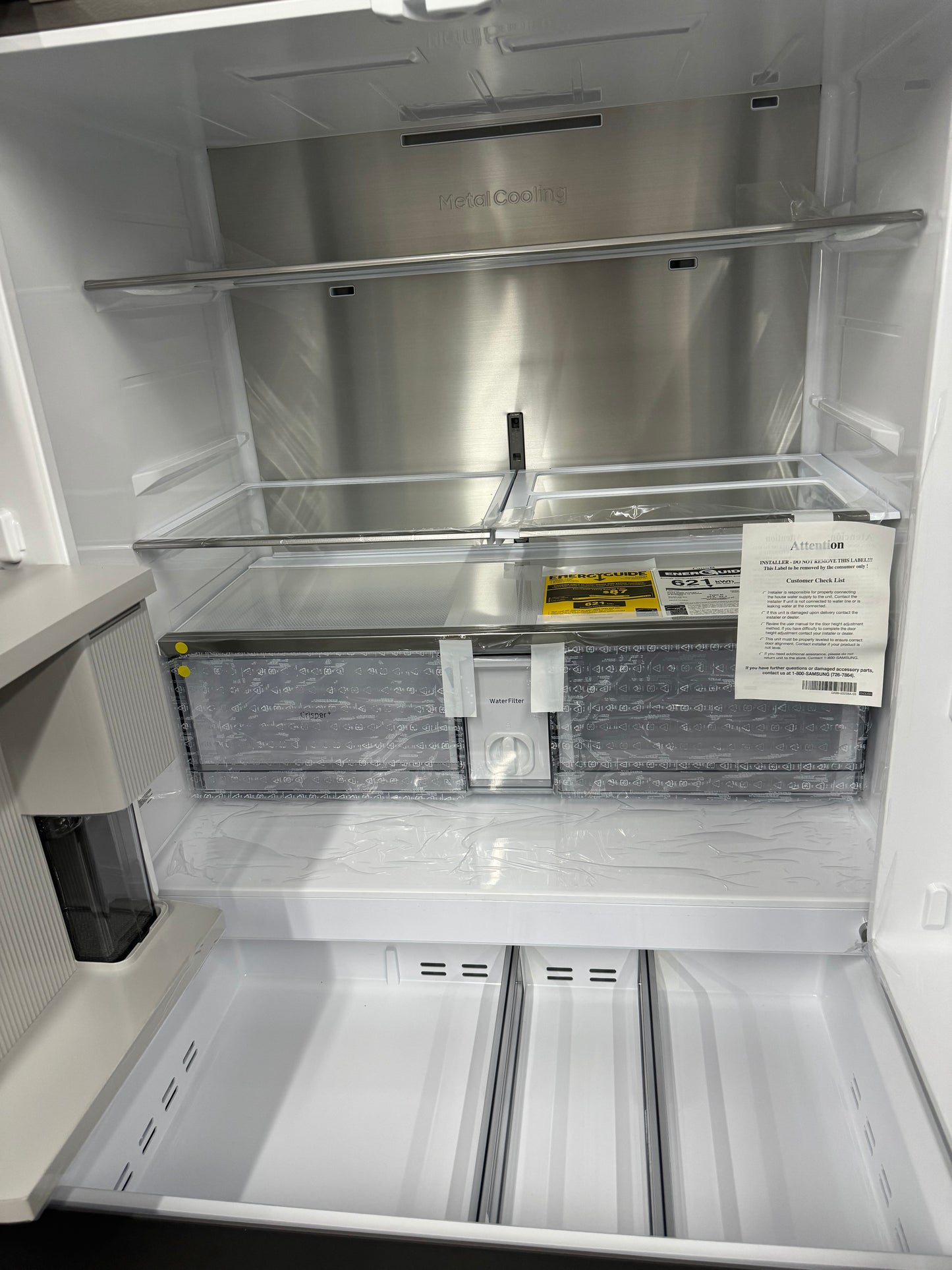 Samsung Bespoke Refrigerator 36in