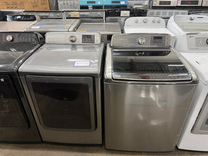 Samsung WA56H900AP/A2 & DVE50M7450P/A3 Washer & Electric Dryer Set – Platinum