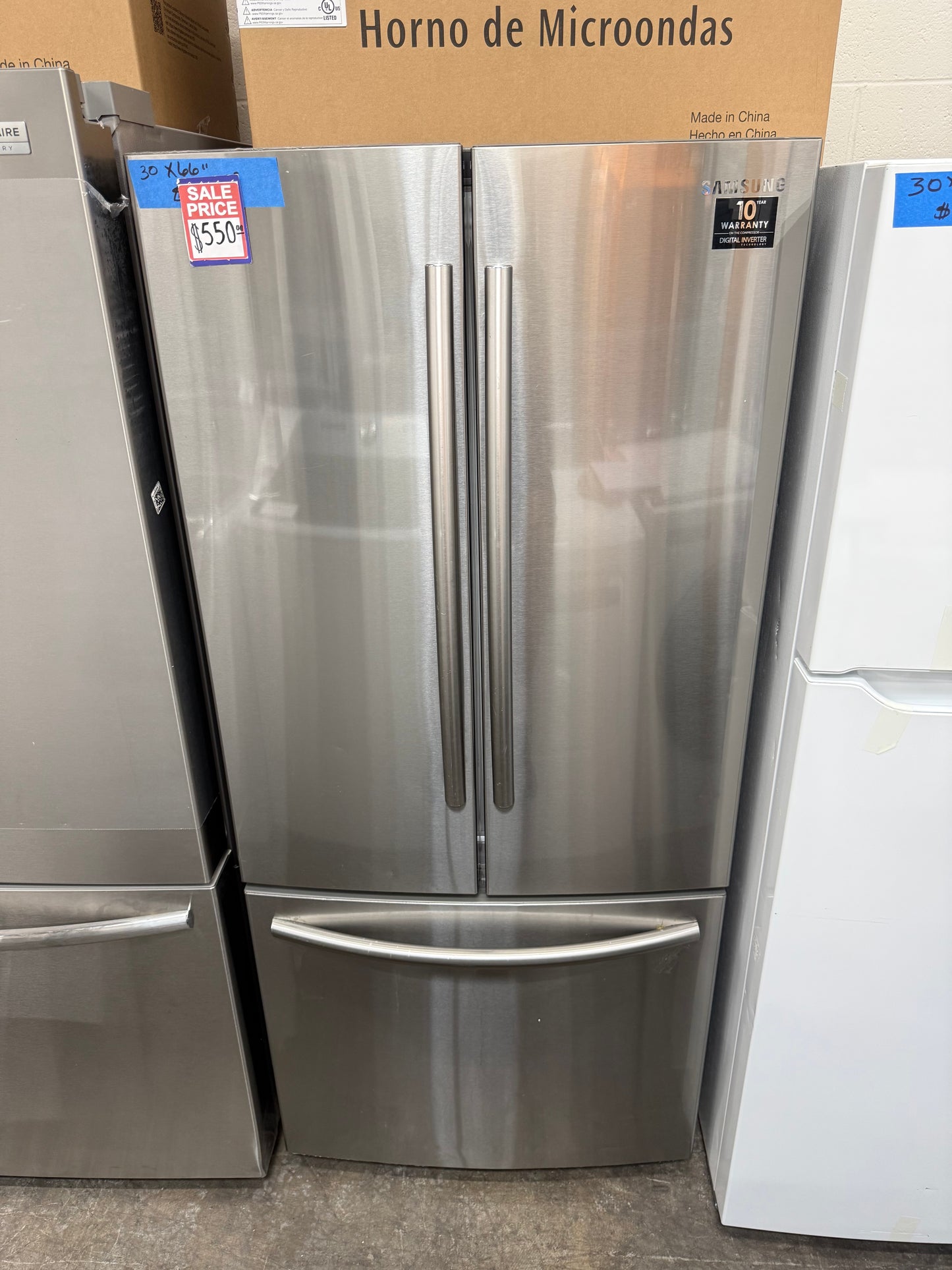 Samsung RF220NCTASR 21.8 Cu. Ft. French Door Refrigerator