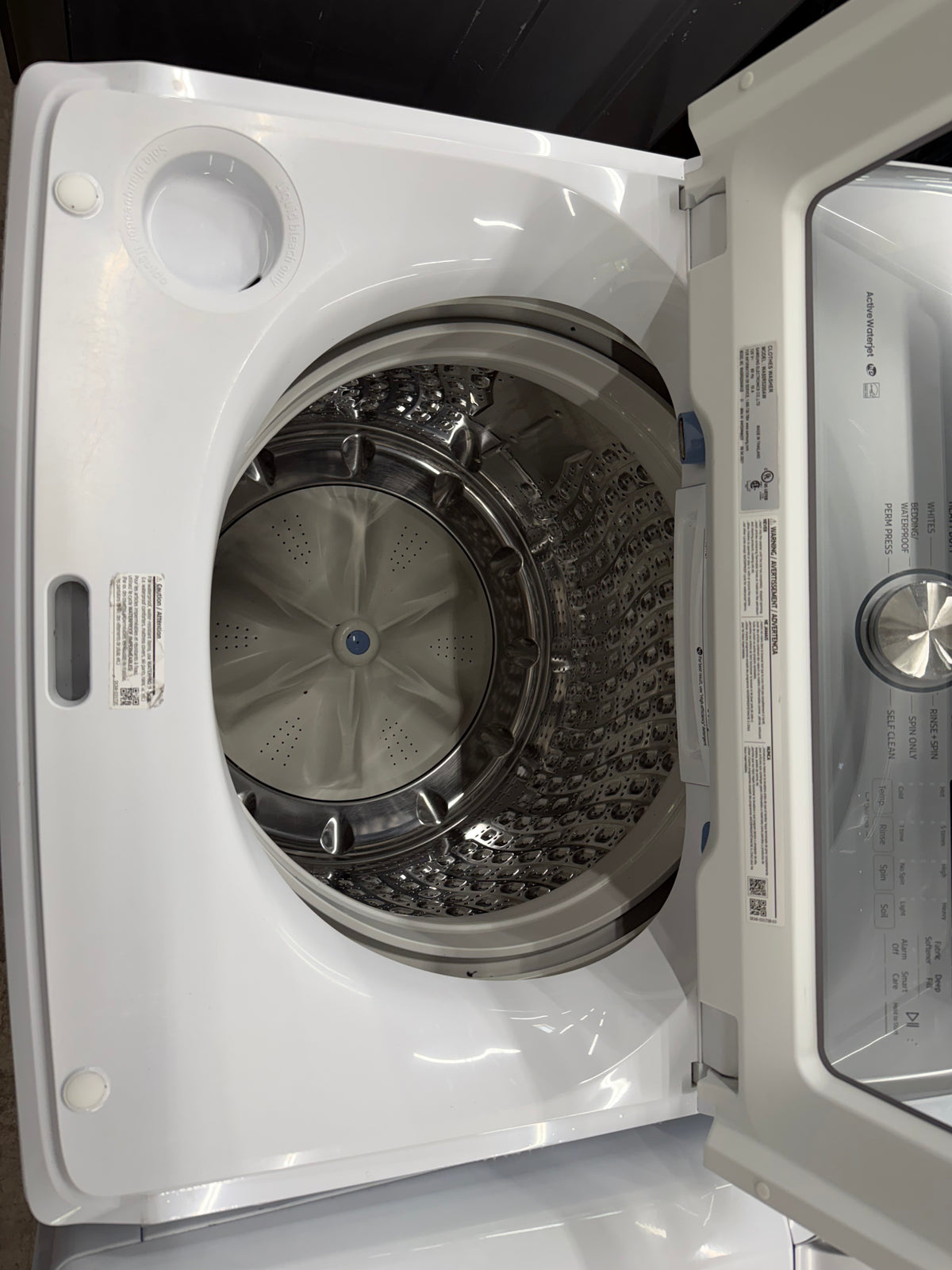 Samsung WA50R5200AW/US Washer & DVE52A5500W Electric Dryer Set – White