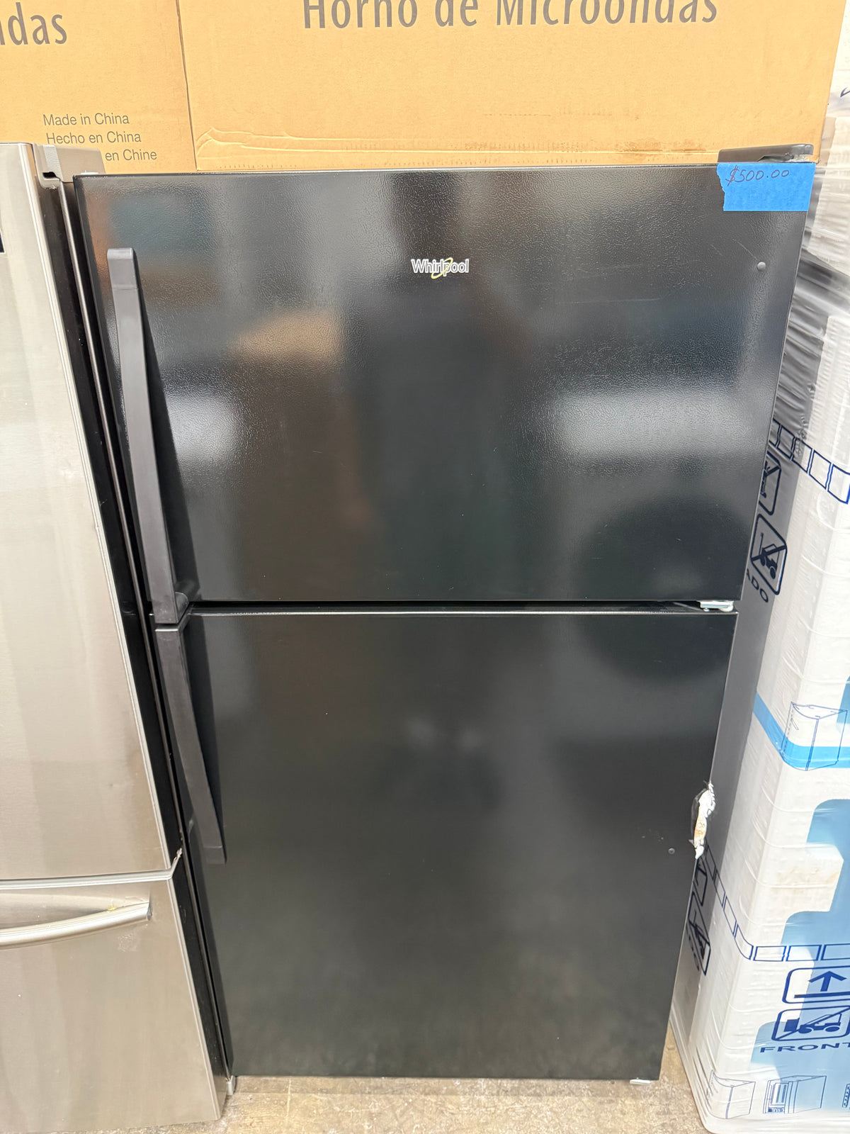Whirlpool WRT311FZDB05 20.5 Cu. Ft. Top-Freezer Refrigerator