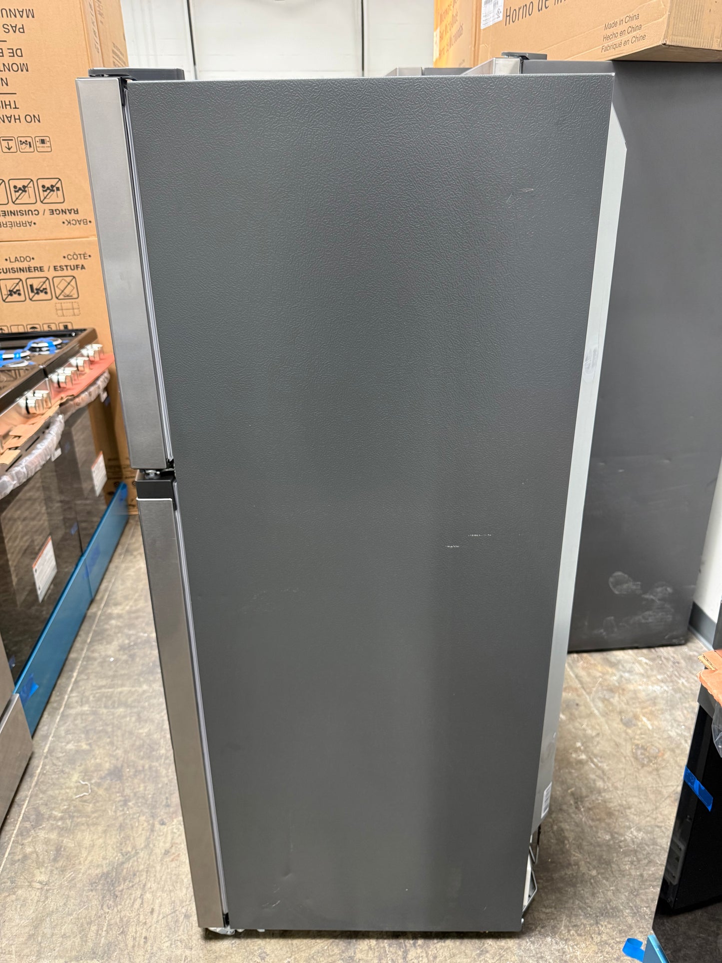 Frigidaire FFHT1425VV07 13.9 Cu. Ft. Stainless Steel Look Top-Freezer Refrigerator