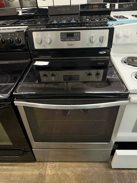 Whirlpool WFE540H0ES0 30” 5.3 Cu. Ft. Freestanding Electric Range – Stainless Steel