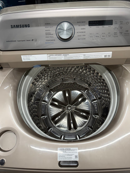 Samsung Washer and Electric Dryer Set WA54R7600AC and DVE52A5500C