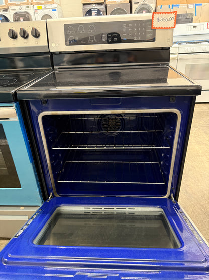 LG LRE3061ST/00 30” 6.3 Cu. Ft. Freestanding Electric Range with Fan Convection – Stainless Steel