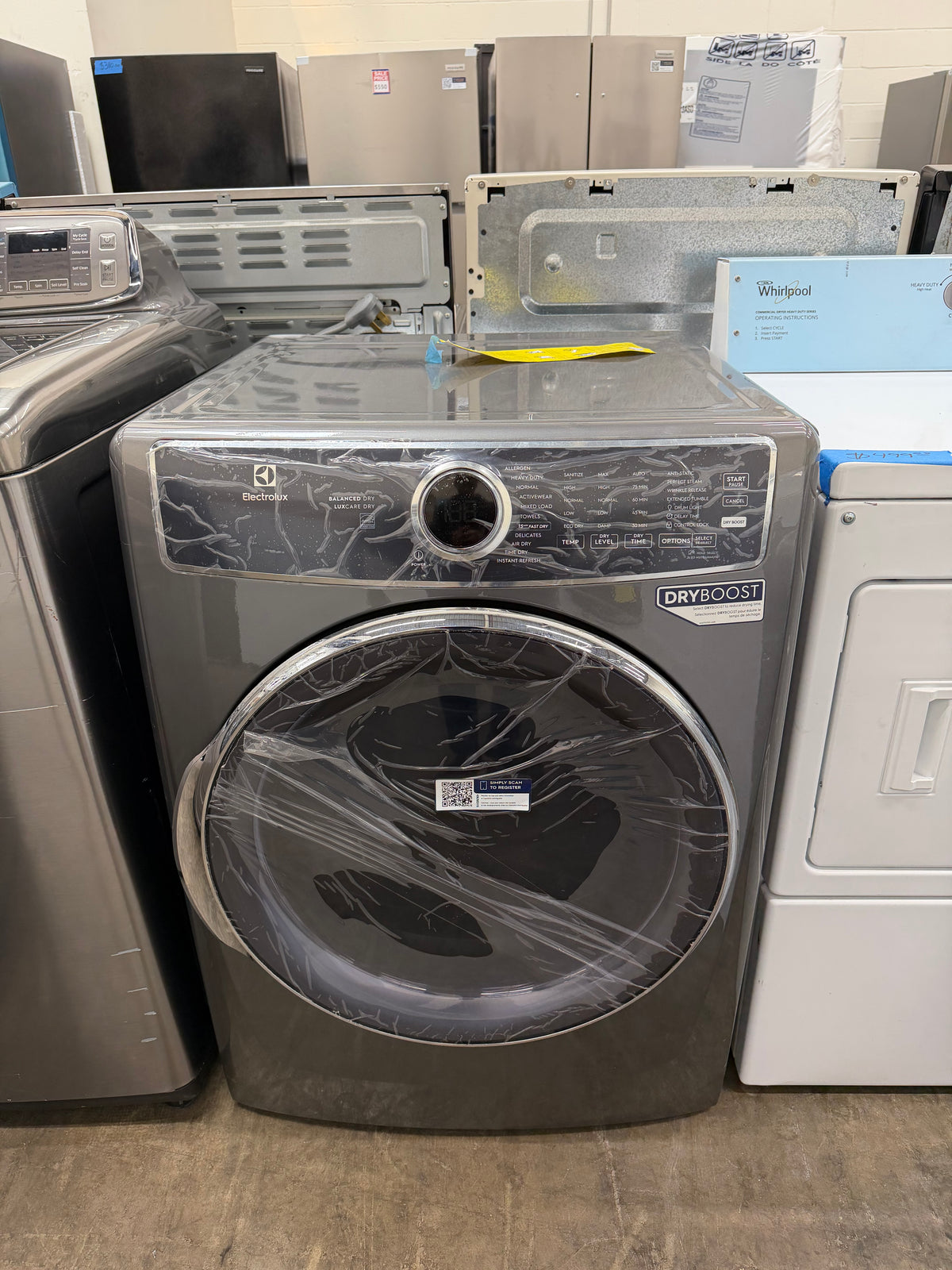 Electrolux 8.0 Cu. Ft. Electric Front Load Dryer ELFE7637AT2