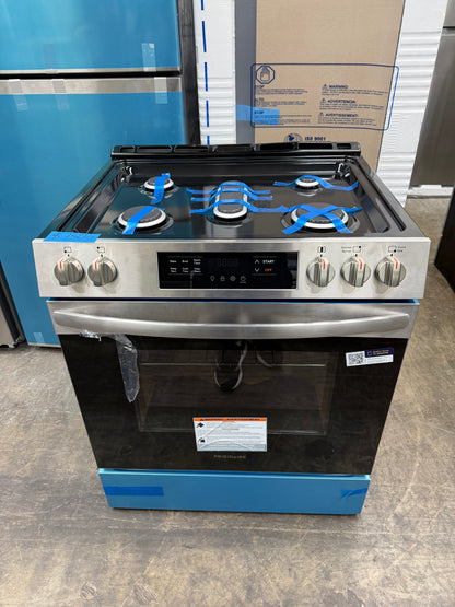 Frigidaire FCFG3062ASH 30” Front Control Gas Range – Stainless Steel
